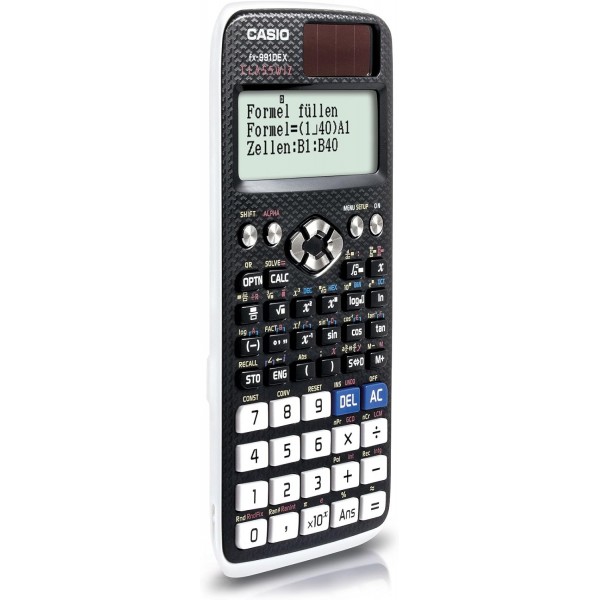 Casio FX-991DE X ClassWiz 공학용 계산기(Natural Display 포함) 학교 계산기.