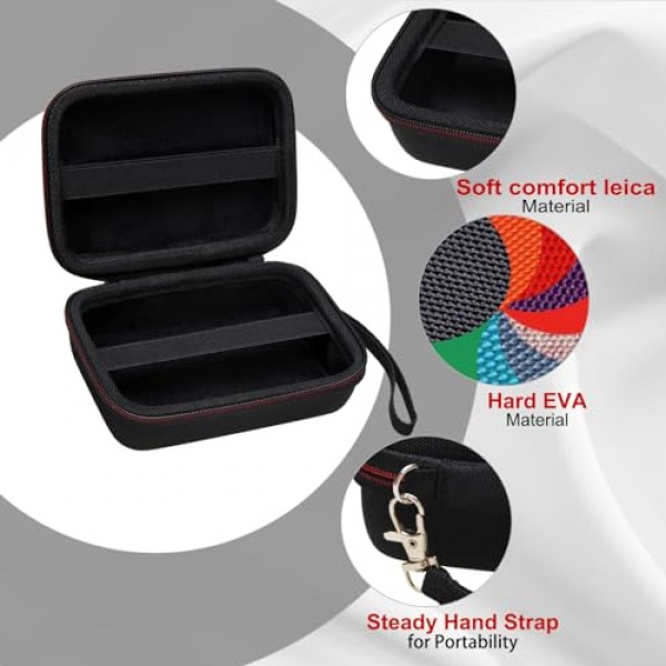 LTGEM 여행용 카드 하드 케이스, PTCG 트레이딩 카드, 300개 이상의 게임 카드 수용 가능, 카드 포켓몬/UNO 등과 같은 호환 가능한 클래식 게임 카드, 여행용 보호 보관 가방