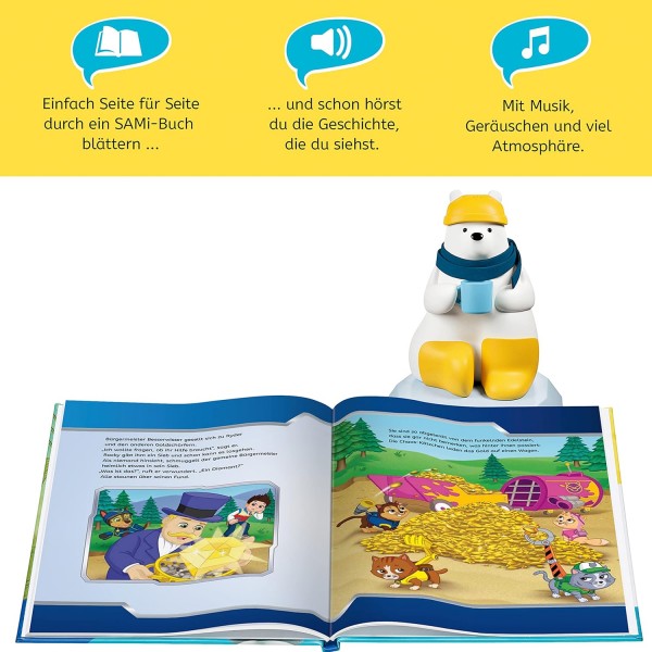 Ravensburger 00099 - 스타터 세트 SAMi - 독서 곰인 Paw Patrol. 포스터가 포함된 스페셜 에디션