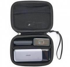Anker 737 보조 배터리와 호환되는 RAIACE 하드 보관 케이스. 보호용 여행용 가방. - 검은색