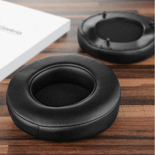 Razer Man O' War 7.1 무선/유선, Destiny 2/Overwatch Tournament Edition 게임용 헤드폰 이어 패드 헤드셋 이어 패드(검은색)용 Geekria QuickFit 교체용 이어 패드