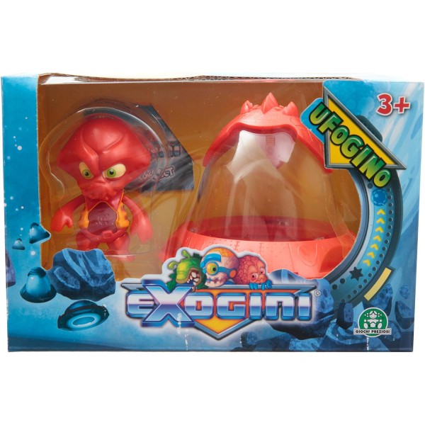 Exogini 70002021 Ufogini with Squiddy Jones 피규어 플레이 세트
