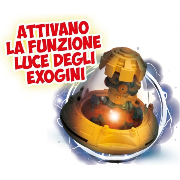 Exogini 70002021 Ufogini with Squiddy Jones 피규어 플레이 세트