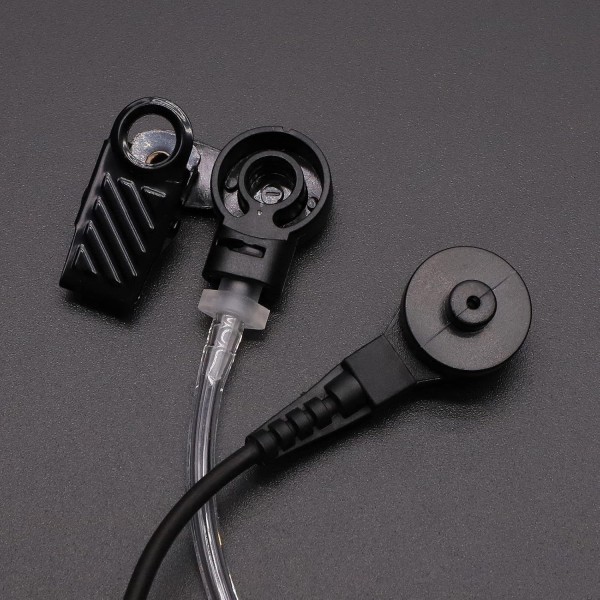 SUNDELY® 이어폰 헤드셋 호환 Motorola Radio DP1400 CP040 XT420 XT460 Midland G15 G18 HYT Hytera PD405 PD505 Power446 TC620 워키토키 2핀 FBI 스타일 어쿠스틱 튜브 PTT