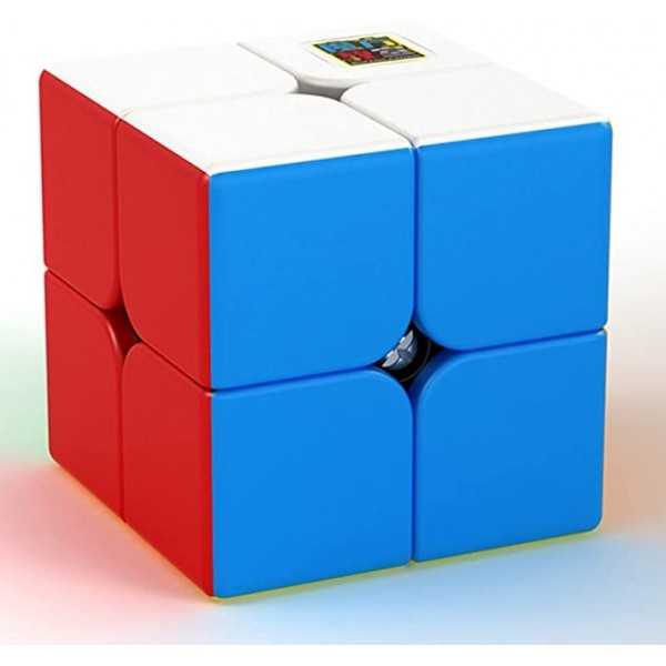 Bokefenuo Moyu Meilong 스피드 큐브 2x2 스티커없는 MoFang Jiaoshi Meilong 퍼즐 2x2x2 어린이를위한 장난감 Magic Cube