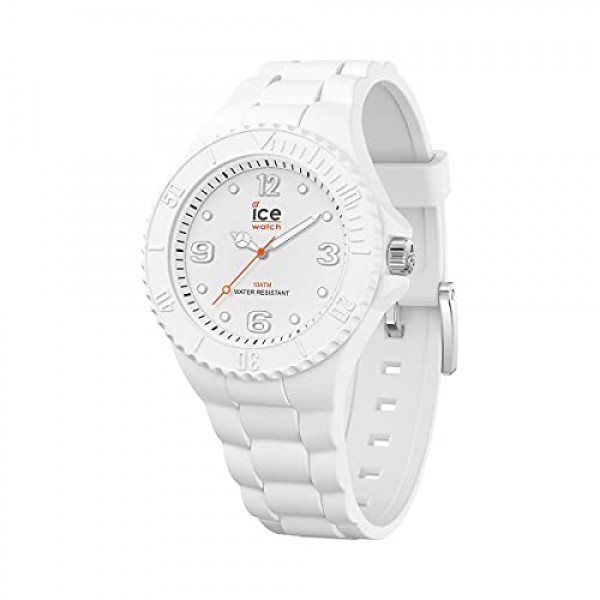 Ice-Watch - ICE Generation White Forever - 실리콘 스트랩이 있는 흰색 시계