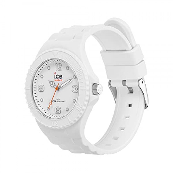 Ice-Watch - ICE Generation White Forever - 실리콘 스트랩이 있는 흰색 시계
