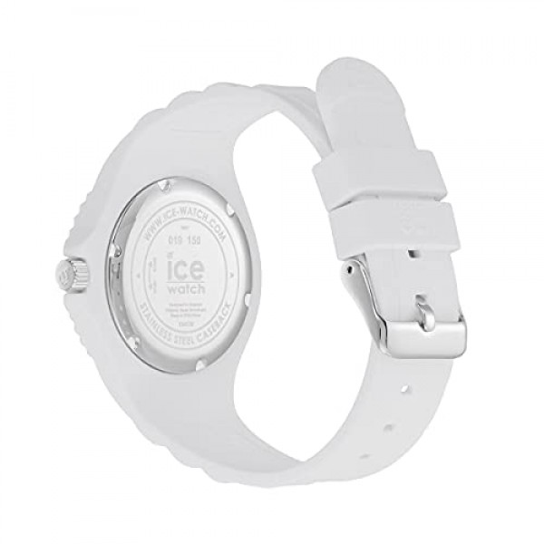 Ice-Watch - ICE Generation White Forever - 실리콘 스트랩이 있는 흰색 시계