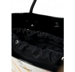 Desigual 여성용 PU 쇼핑백, 노란색, U EU, 노란색