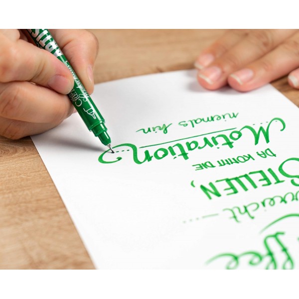 CRETACOLOR 캘리그라피 마커 | 레터링 | 2in1 펜