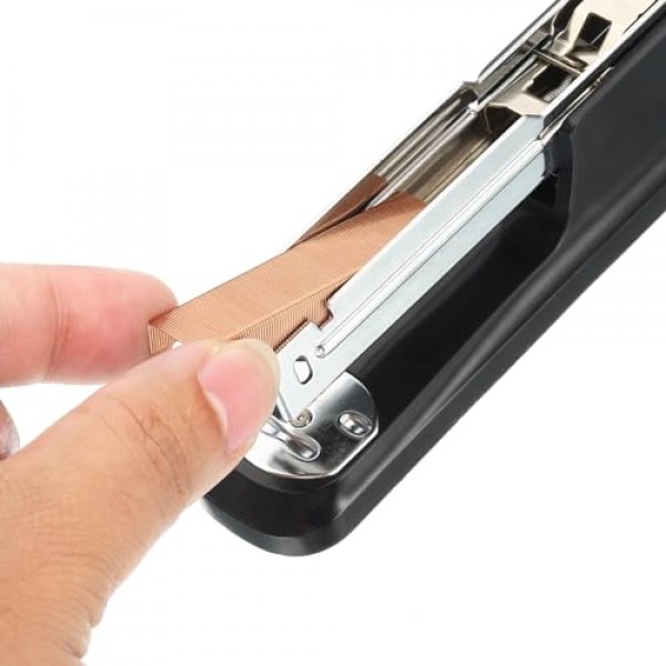 스테이플러용 PATIKIL 스테이플, 4팩(팩당 1000개 스테이플) #10 홈 오피스 용품용 미니 3/16인치 길이 스테이플 잼 없음, 로즈 레드/블루/옐로우/그린