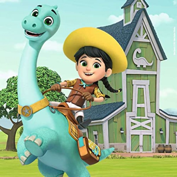 Ravensburger 5589 공룡 목장 직소 퍼즐 5세 이상 어린이용-3x 49조각