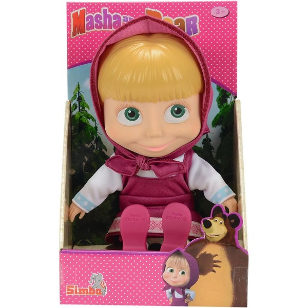 심바 109301674 23 cm 마샤 소프트 바디 인형