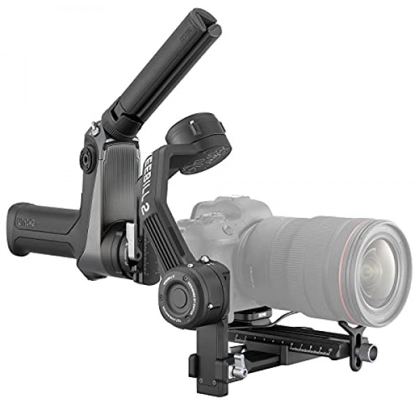 ZHIYUN Weebill 2 SE, Sony Nikon Canon Panasonic Lumix BMPPC 6K, 이중 삼각대, 접이식 풀 컬러 터치스크린용 DSLR 미러리스 카메라용 3축 휴대용 짐벌 안정기