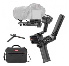 ZHIYUN Weebill 2 SE, Sony Nikon Canon Panasonic Lumix BMPPC 6K, 이중 삼각대, 접이식 풀 컬러 터치스크린용 DSLR 미러리스 카메라용 3축 휴대용 짐벌 안정기