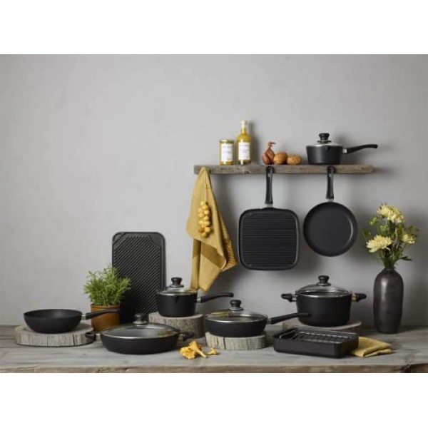Scanpan Classic 3-Quat Covered Saucepan: Scan Pans: 가정 및 주방