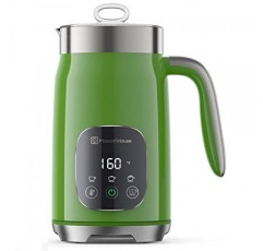 Maestri 하우스 우유 거품기, 가변 온도 및 거품 두께 우유 거품기 및 스티머, 14.1OZ/400ML 스마트 터치 컨트롤 폼 메이커, 라떼, 따뜻한 우유, 핫 초콜릿용 메모리 기능