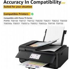 CMYBabee PGI-580XXL CLI-581XXL 잉크 Canon PGI-580 CLI-581 잉크 카트리지 사용 Canon PIXMA TS8150 TS8151 TS8152 TS8250 TS8251 TS8252 TS8350 TS85252 TS8350 TS85251TS 팩