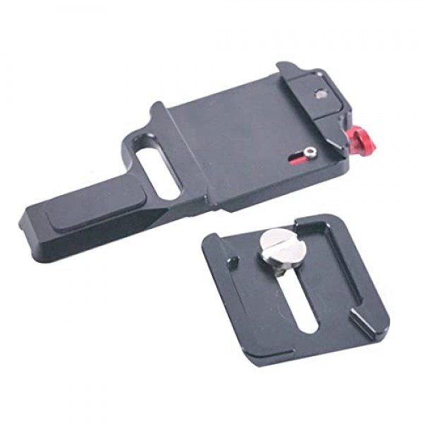 FEICHAO 퀵 릴리스 플레이트 짐벌 장착 클램프 Zhiyun Crane-M2와 호환되는 1/4 나사가 있는 QR 플레이트