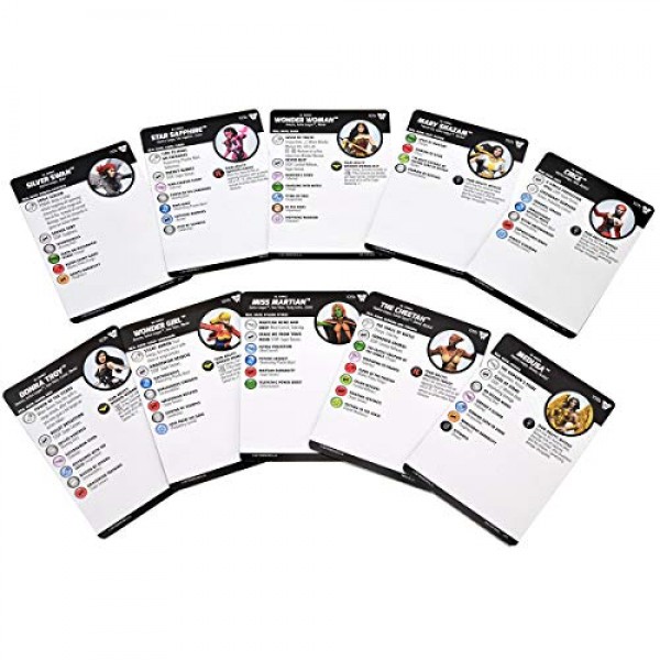 DC 코믹스 히어로클릭스: 원더우먼 80주년 기념 미니어처 게임