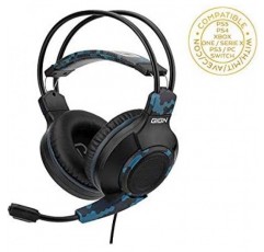 Subsonic GIGN - 마이크가 있는 게임용 헤드셋 50mm - PS5용 게이머 액세서리 - Xbox 시리즈 X - PS4 - Xbox One - PC 닌텐도 스위치(포트나이트 전용)