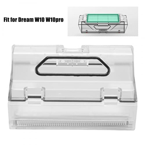 로봇 청소기 먼지 상자 키트 집진기 Dreame 쓰레기 상자 W10 W10Pro 빈 박스형 액세서리 교체 Abs 로봇 진공