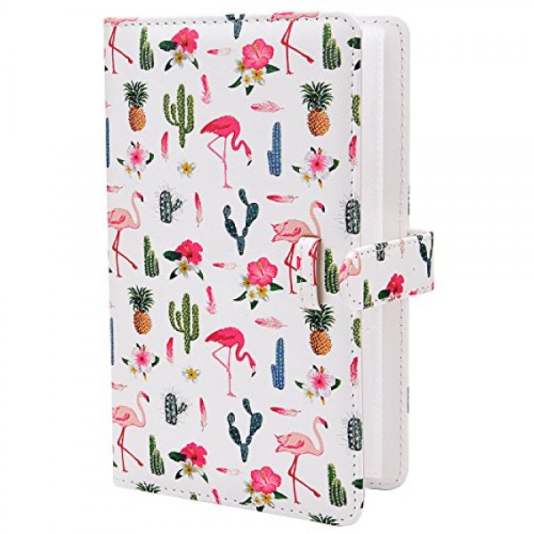 지갑 PU 가죽 사진 앨범 Fujifilm Instax Mini 12 11 9 8 90 26 즉석 카메라 필름, 폴라로이드 스냅 Zip Z2300 PIC-300 필름(흰색)과 호환 가능