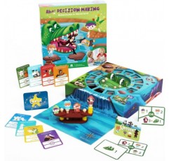 의사 결정 - STEM 중심 가족 게임 - 비판적 사고, 올바른 선택, 어린이를 위한 생활 기술 - 가족의 밤을 위한 보드 게임 - 5~10세를 위한 STEM 장난감