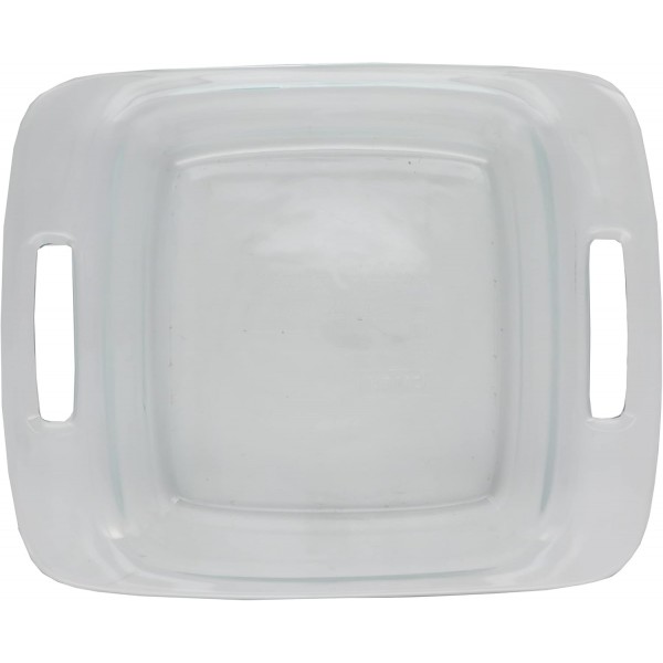 Pyrex C-222 2qt Easy Grab 유리 베이킹 접시 - 2팩