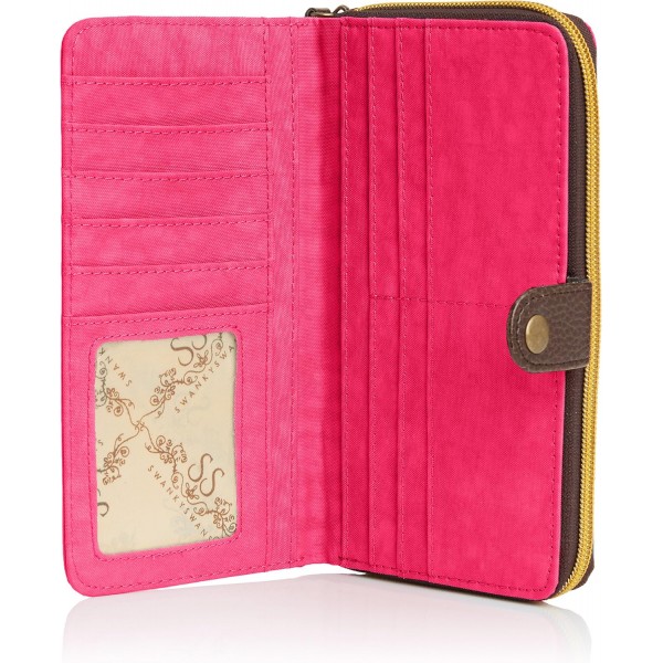 SwankySwans Riley 여성용 장지갑 프리사이즈 핑크 (푸시아)
