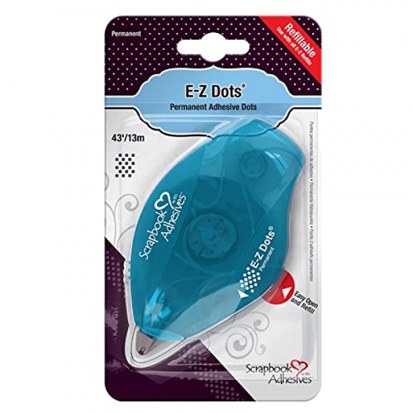 3L E-Z 도트로 만든 스크랩북 접착제 리필형 영구 러너 디스펜서, 43피트