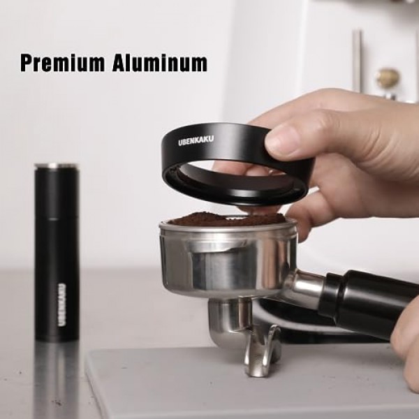 58mm 에스프레소 도징 깔때기 알루미늄 커피 도징 링 마그네틱 파우더 링 58mm Breville Portafilter (58mm) 와 호환 가능