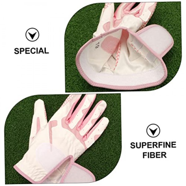 BESPORTBLE 1 쌍 골프 장갑 야외 골프 장갑 비 장갑 숙녀 장갑 여자 장갑 통기성 장갑 장갑