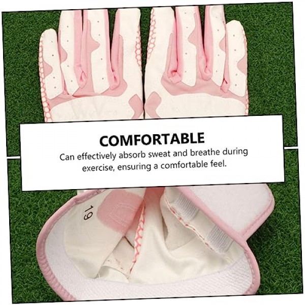 BESPORTBLE 1 쌍 골프 장갑 야외 골프 장갑 비 장갑 숙녀 장갑 여자 장갑 통기성 장갑 장갑