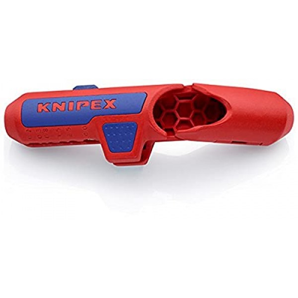 KNIPEX - 16 95 01 SB 도구 - Ergostrip, 미터 크기, 오른손잡이용 버전(169501SB)