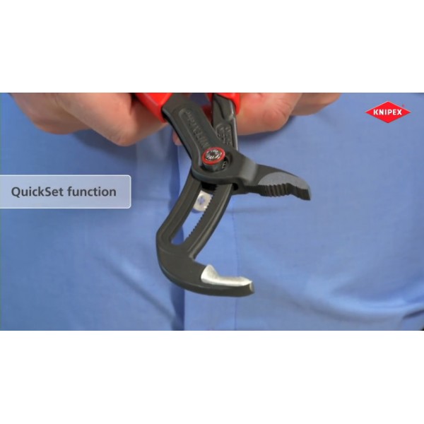 KNIPEX 코브라 QuickSet 워터 펌프 플라이어