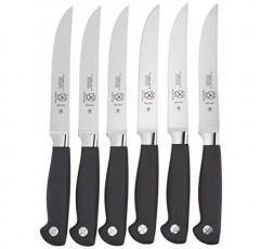 Mercer Cutlery Genesis 스테이크 나이프 세트 | 플레인 엣지, 하이 카본, 5인치