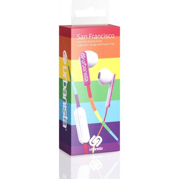 Urbanista San Francisco 인이어 헤드셋 레인보우 유선 Mehrfarbig