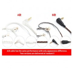 KINBOOFI KZ ZS10 Pro 인이어 모니터 이어폰 헤드폰, 4BA 및 1DD 드라이버가 있는 HiFi KZ 헤드폰, 탈착식 0.75mm 2Pin 6N OFC 케이블이 있는 KZ 업그레이드 ZS10 Pro(마이크 없음, 보라색