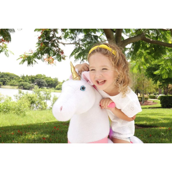 Pony Rider Ride On Unicorn Pony - Giddy up 유니콘 포니 플러시 - 유니콘 포니 - 3세 이상