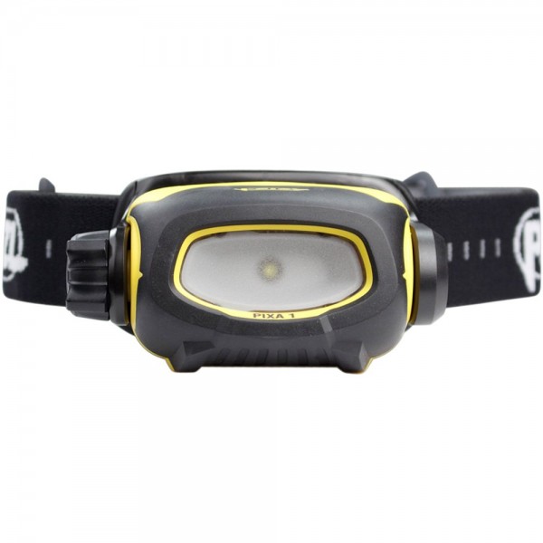 Petzl E78AHB 2 PIXA 1 헤드램프, CONSTANT LIGHT 기술로 근접 조명에 적합, 60lm, 검정/노랑