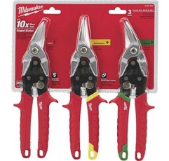 밀워키 3피스 항공 스닙 세트 - 48-22-4533