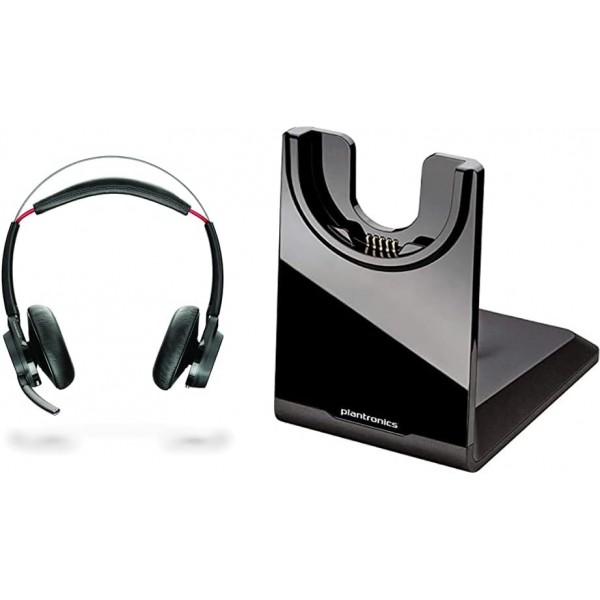 Plantronics 202652-04, B825M 블랙 & Plantronics 교체 부품, 충전기 스테이션, Voyager Focus UC 205302-01