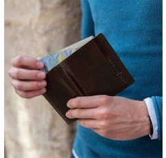 Lois - 남성용 가죽 지갑 - RFID 보호 기능이 있는 남성용 가죽 지갑 - 동전 수납 공간이 있는 남성용 가죽 지갑 라지 - 남성용 가죽 지갑 - 남성용 지갑 - 남성용 지갑 202606