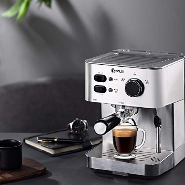 Vivimee 대형 유리 커피 머그, 투명, 6개 세트, 15온스 뜨거운 음료용 손잡이 포함, 차, 카푸치노, 라떼, 에스프레소 커피, 주스, 커피 컵용 투명 머그