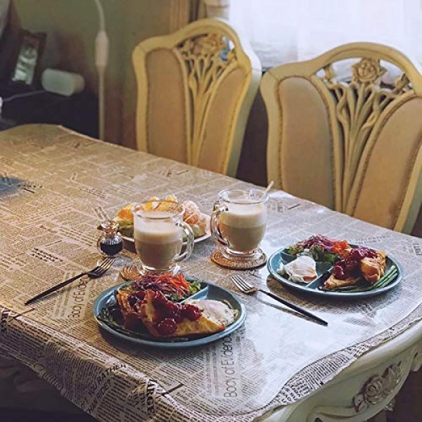 Vivimee 대형 유리 커피 머그, 투명, 6개 세트, 15온스 뜨거운 음료용 손잡이 포함, 차, 카푸치노, 라떼, 에스프레소 커피, 주스, 커피 컵용 투명 머그