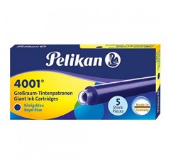 만년필용 펠리칸 카트리지 4001 GTP/5, 로얄 블루