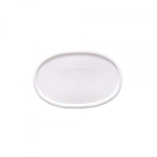 CORNINGWARE 프렌치 화이트 23온스 타원형 플라스틱 커버