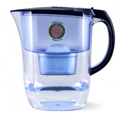 Life Ionizer Pitcher of Life 3.8L 알칼리성 물 투수, 2L 필터링 용량, 6단계 우수한 필터 카트리지, BPA 프리, 친환경