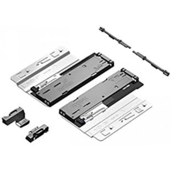 HETTICH Push to Open 사일런트 쿼드 우드 4D v6 사일런트 시스템 하중: 10~30kg 길이: 350~600mm